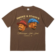 Smoke & Stack's Juke Joint Sinners movie graphic t- shirt