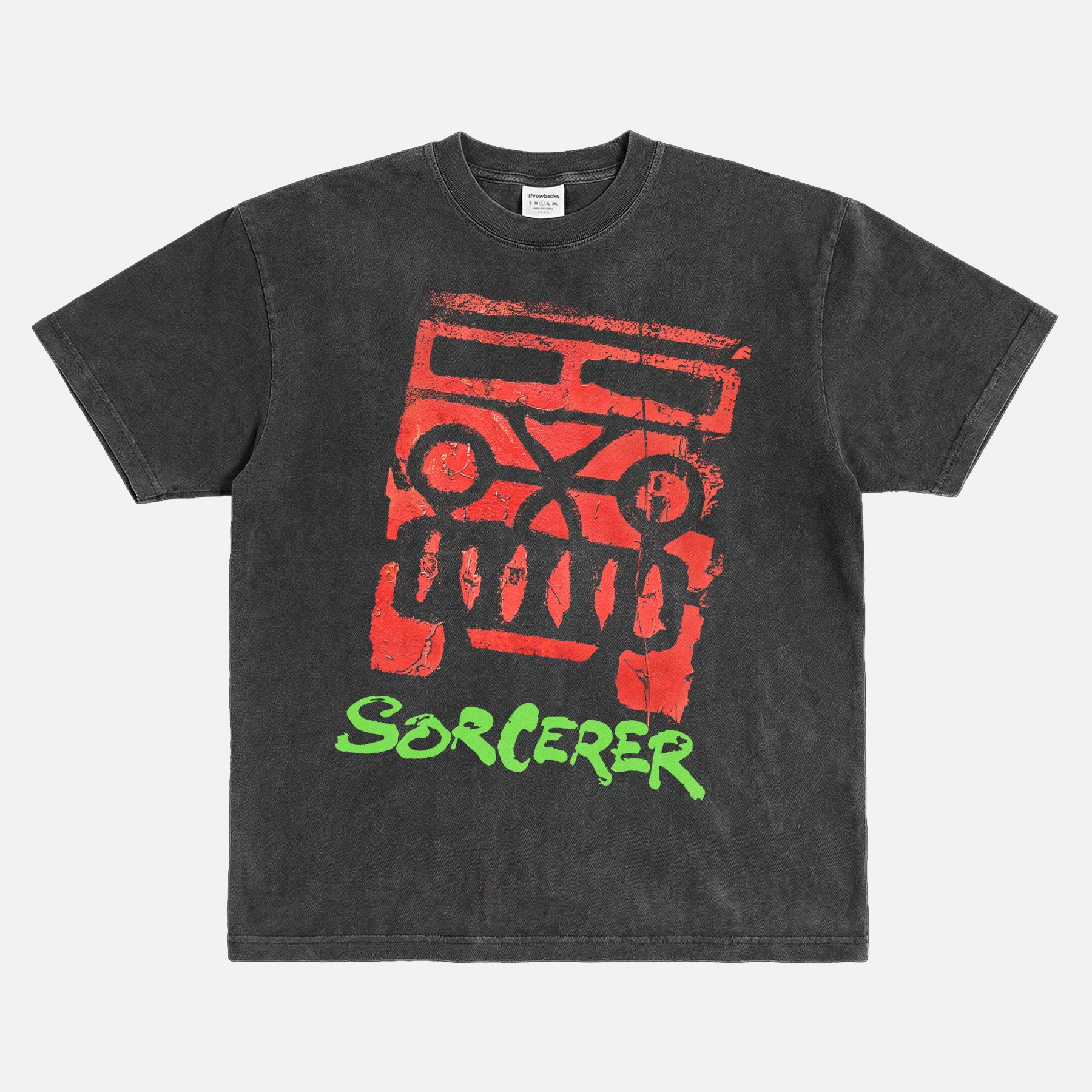 Cool sorcerer 1977 movie t-shirt, retro William Friedkin cult classic graphic tee washed black
