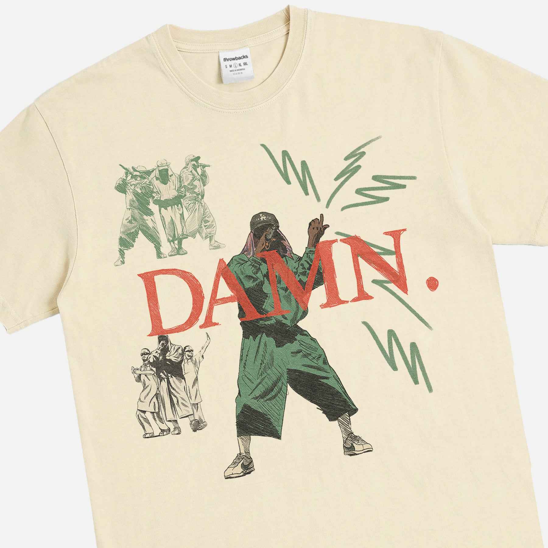 Kenrick Damn Sketch T-Shirt