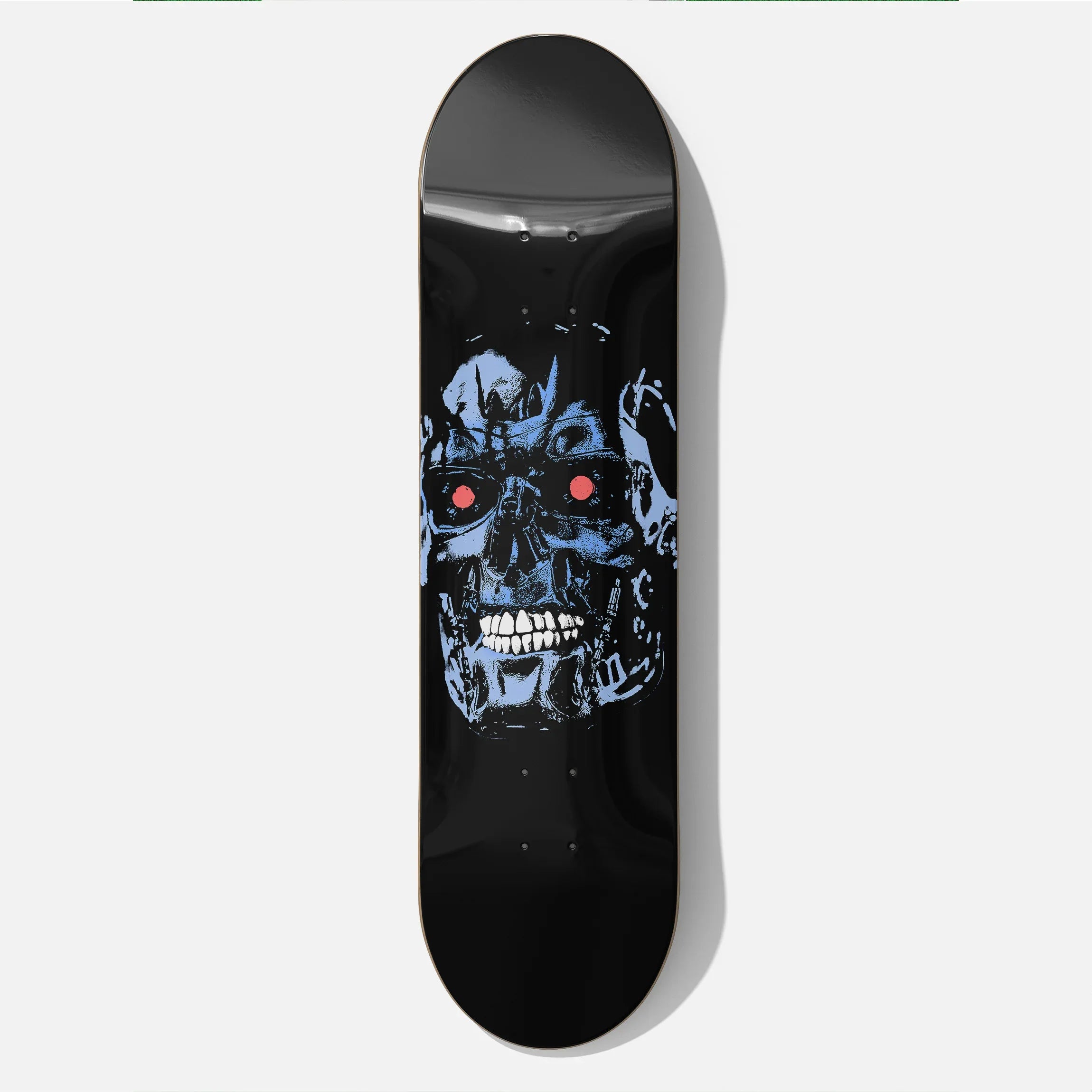 Terminator movie skate deck, 80s action sci-fi film skateboard wall art memorabilia