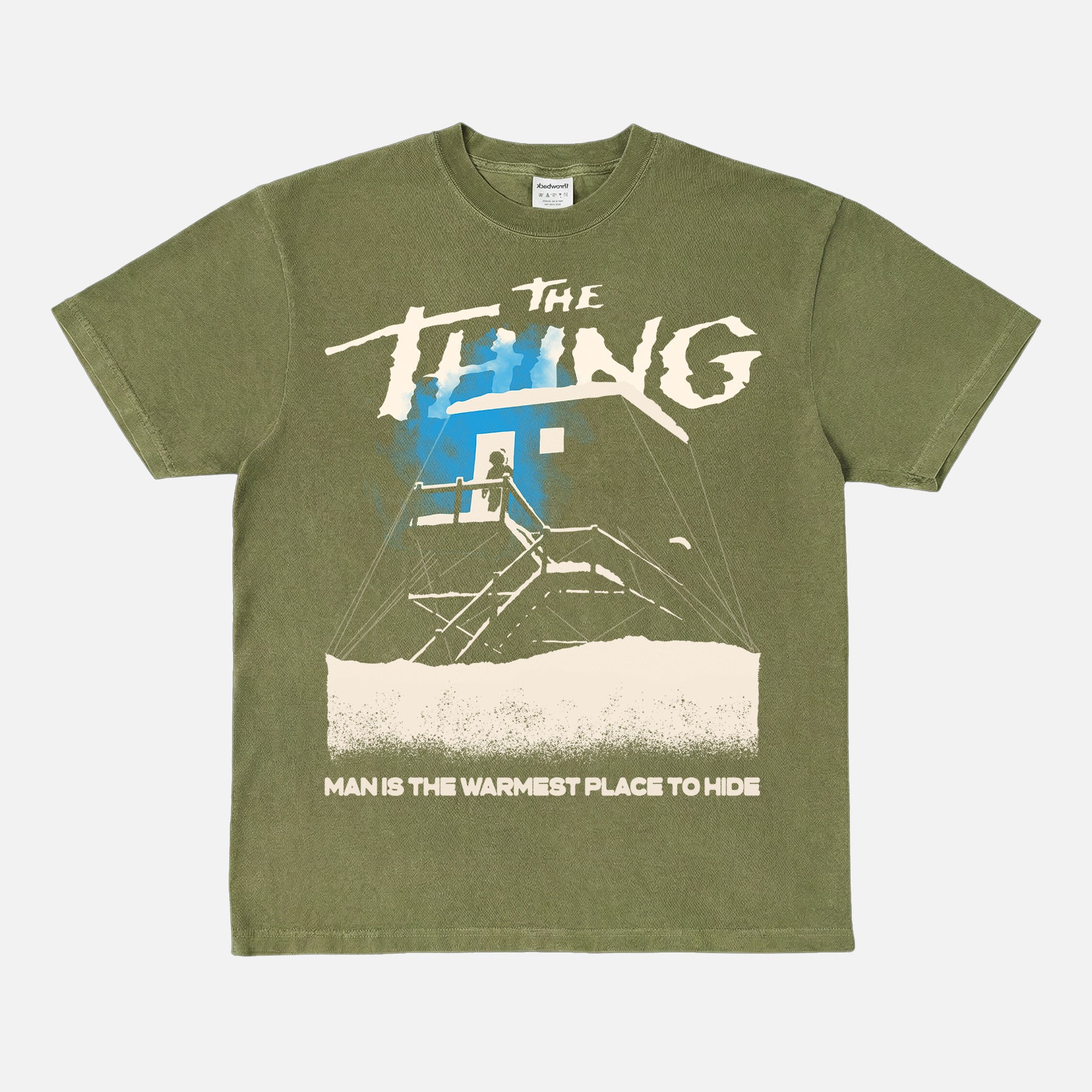 The Thing Horror Movie Graphic Tee, 80's Heavyweight Grunge Shirt