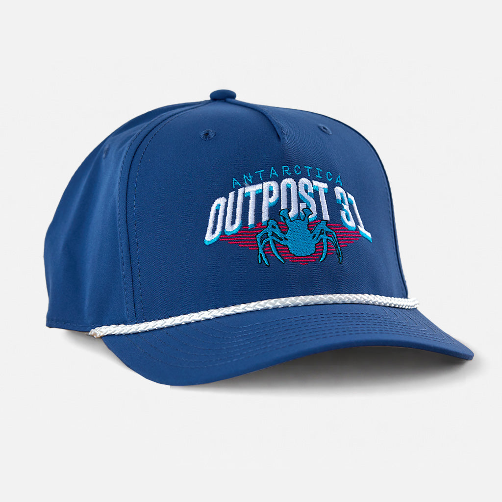 outpost 31 the thing 1982 john carpenter horror movie embroidered snapback rope hat