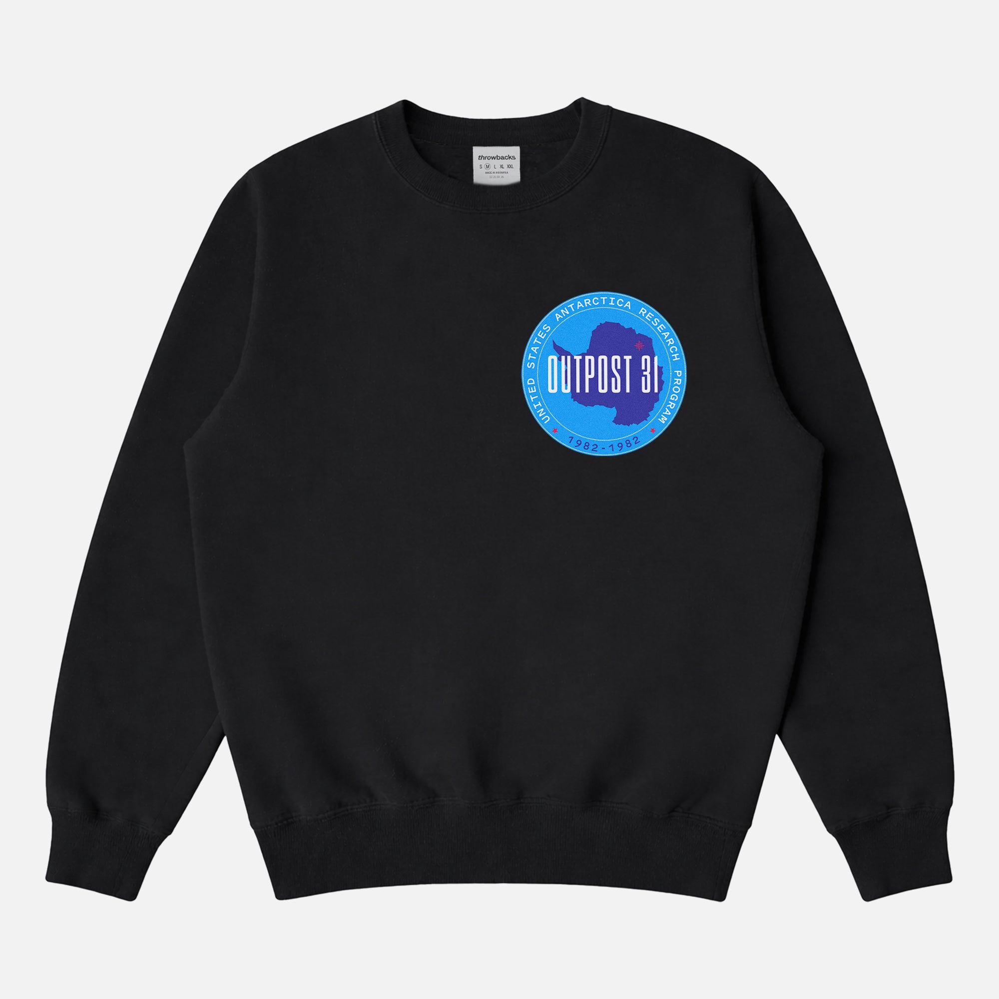 The Thing Movie outpost 31 horror movie crewneck sweatshirt