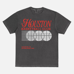 Throwback 90's Houston Rockets NBA basketball streetwear graphic tee