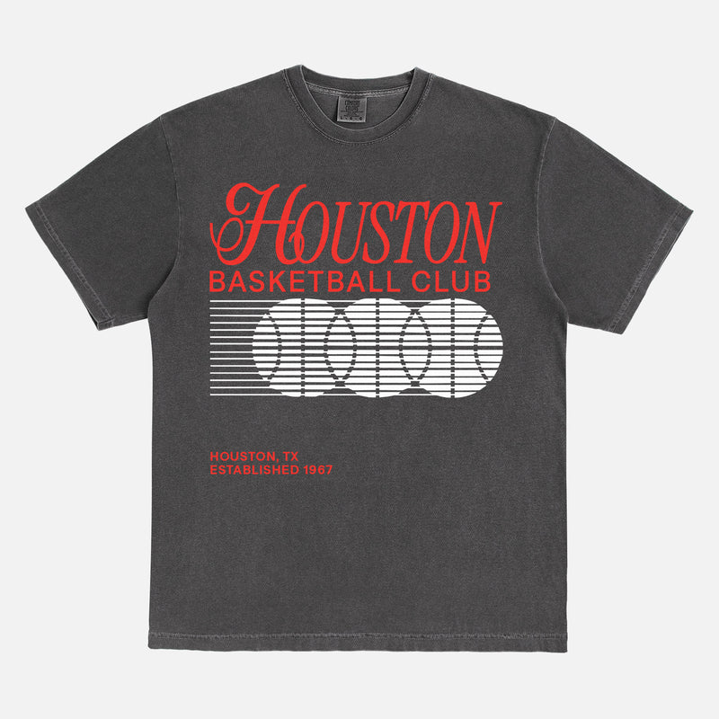 Throwback 90's Houston Rockets NBA basketball streetwear graphic tee