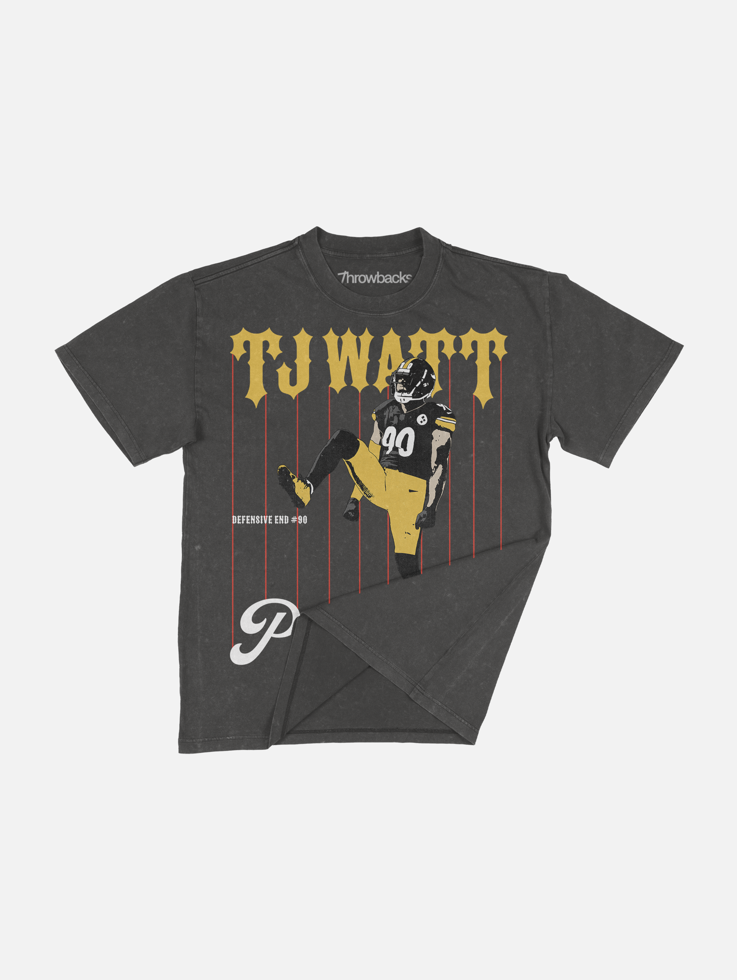 TJ Watt Pinstripes Graphic Tee