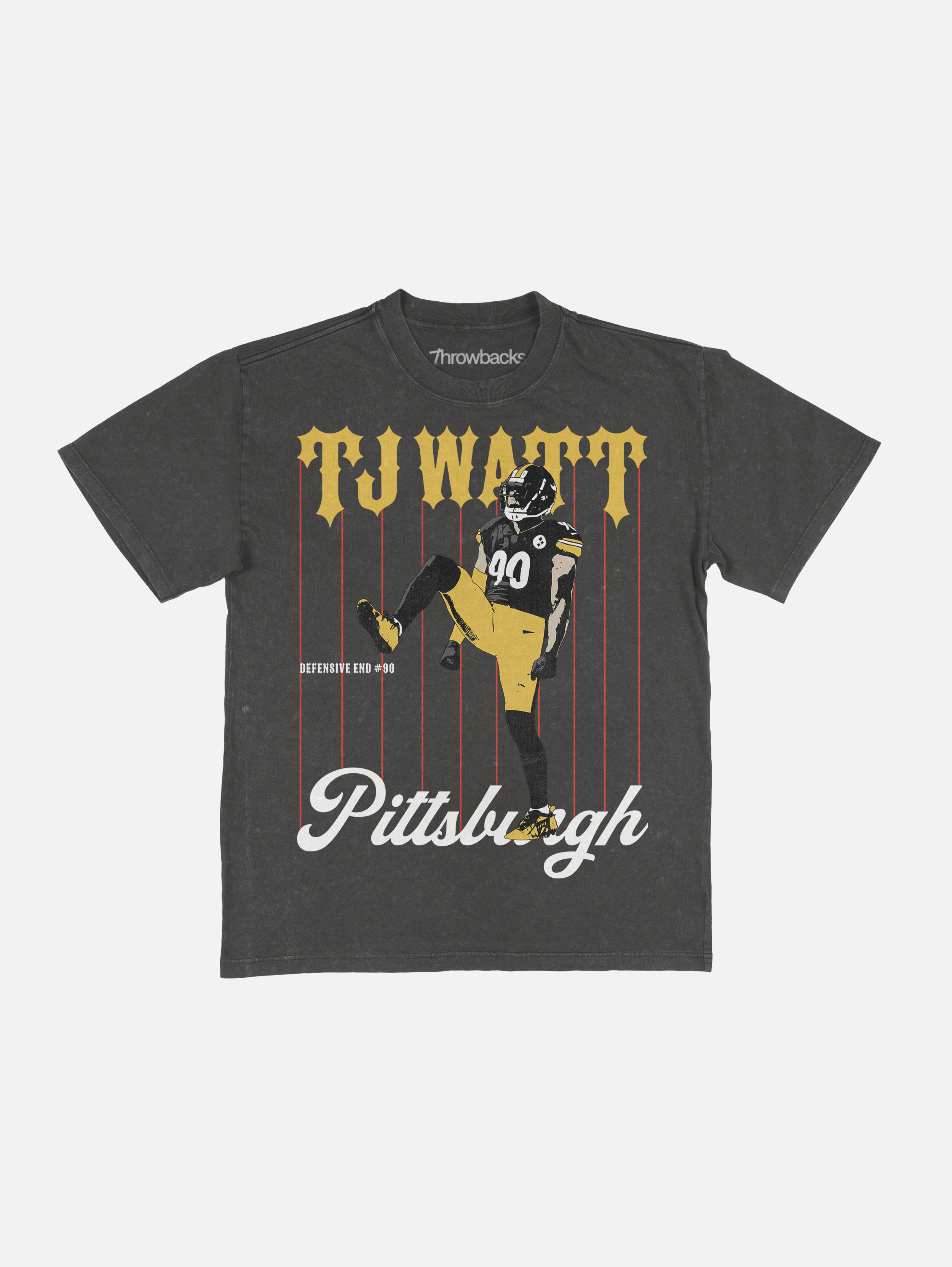 TJ Watt Pinstripes Graphic Tee