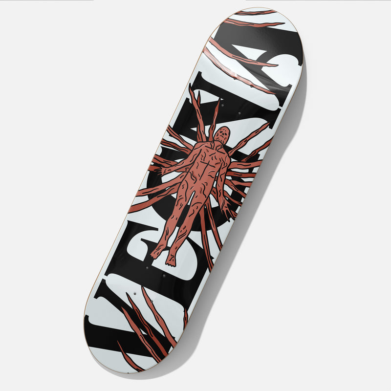 Stranger Things skateboard, Vecna hard wood tv show skate deck wall art memorabilia