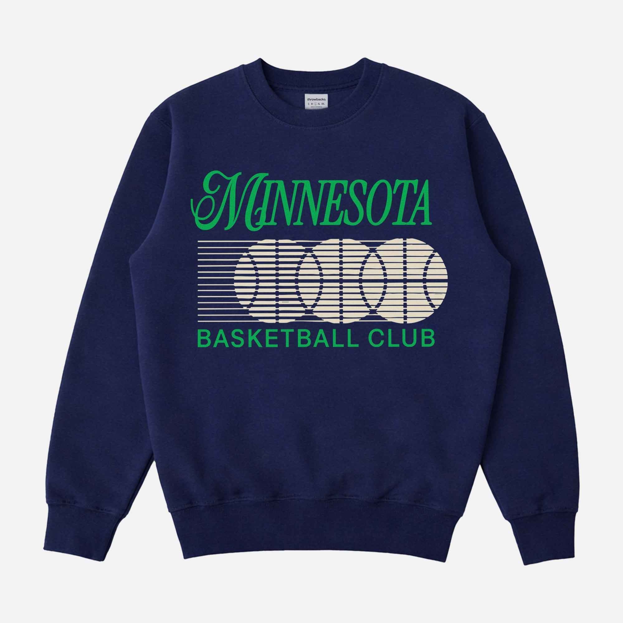 Minnesota 90's Basketball Sweatshirt