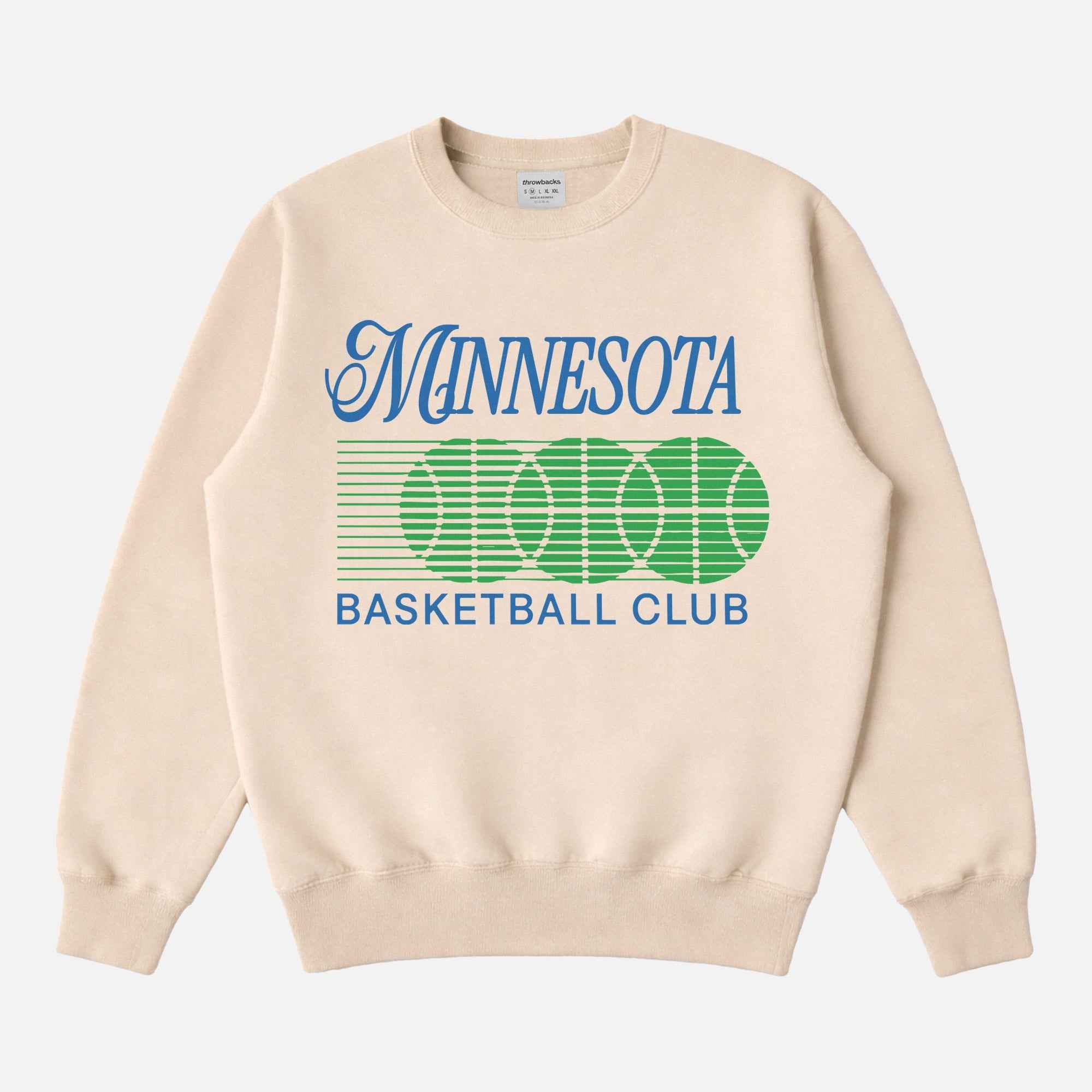 Minnesota 90's Basketball Sweatshirt
