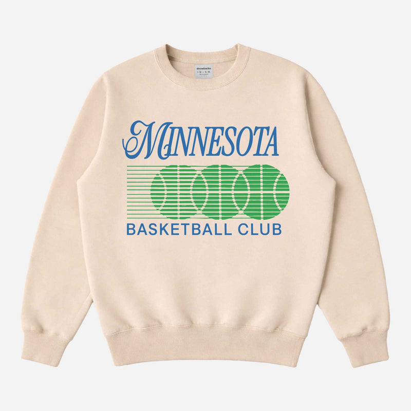 Minnesota 90's Basketball Sweatshirt