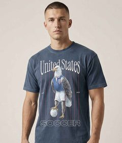 USA Soccer Pinstripes T-Shirt