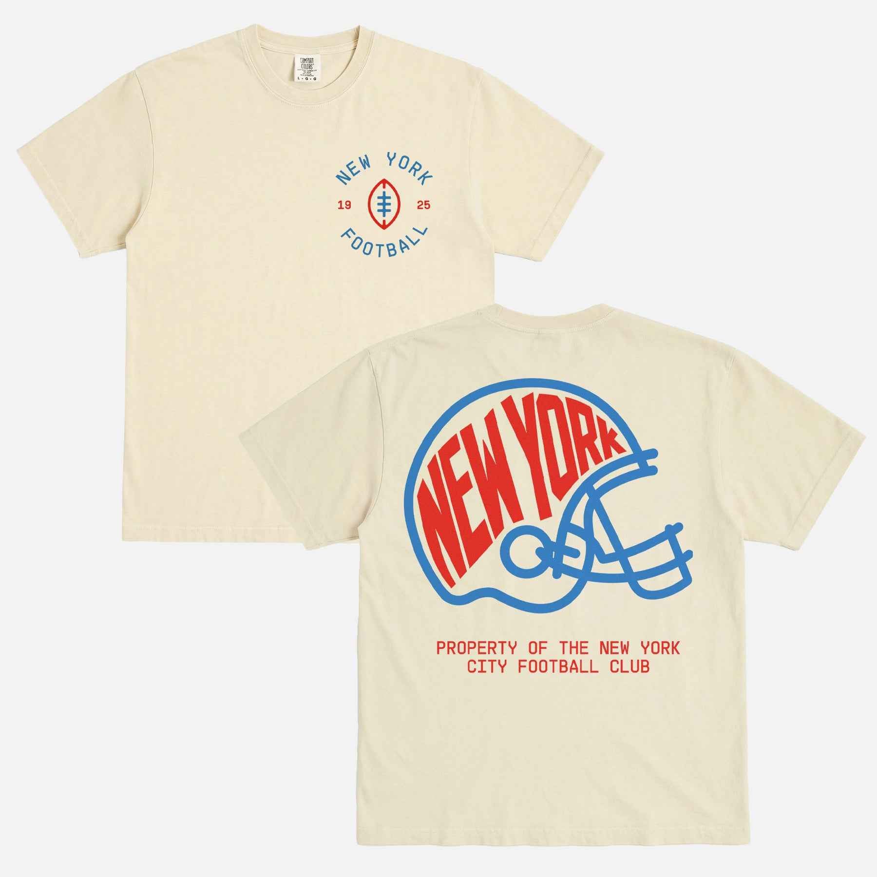 Vintage New York Football Logo T-Shirt