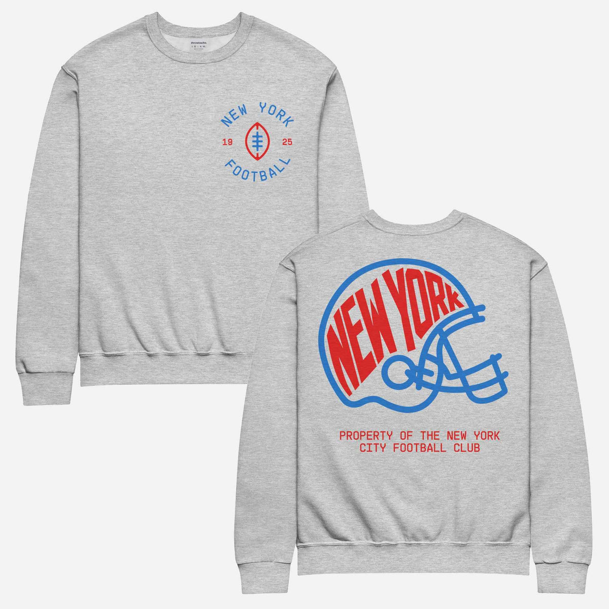 Vintage New York Football Logo Sweatshirt