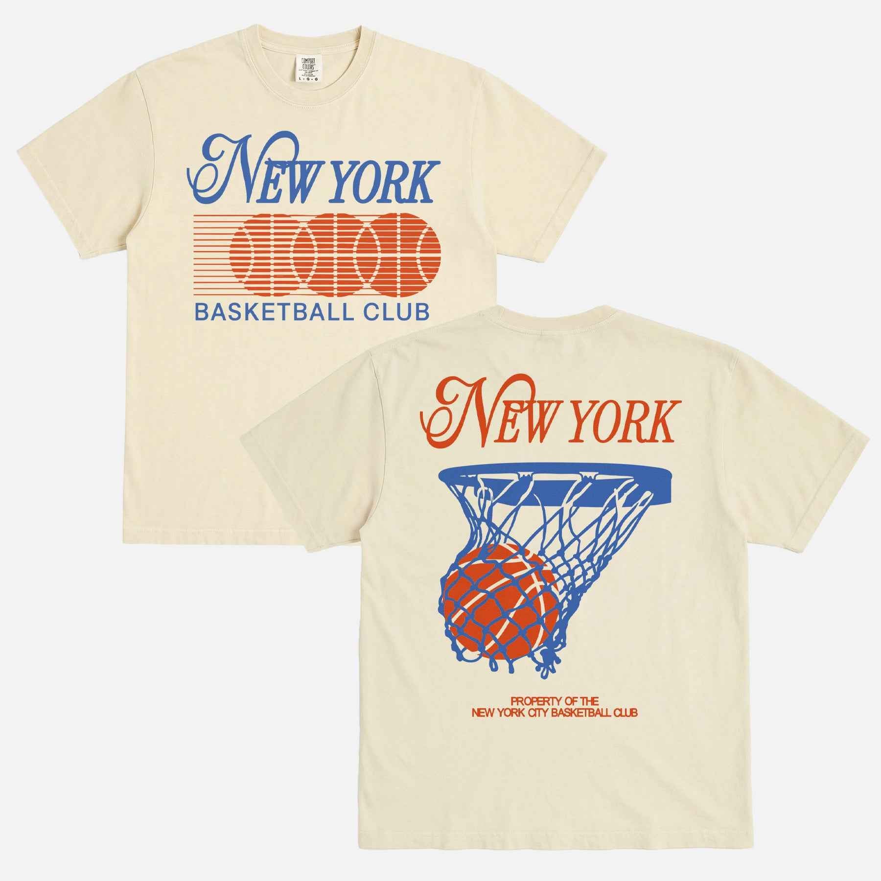 90's New York Basketball Graphic Tee