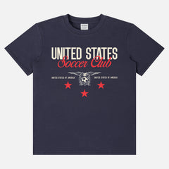 USMNT USWNT vintage United States World Cup eagle crest navy blue unisex t-shirt