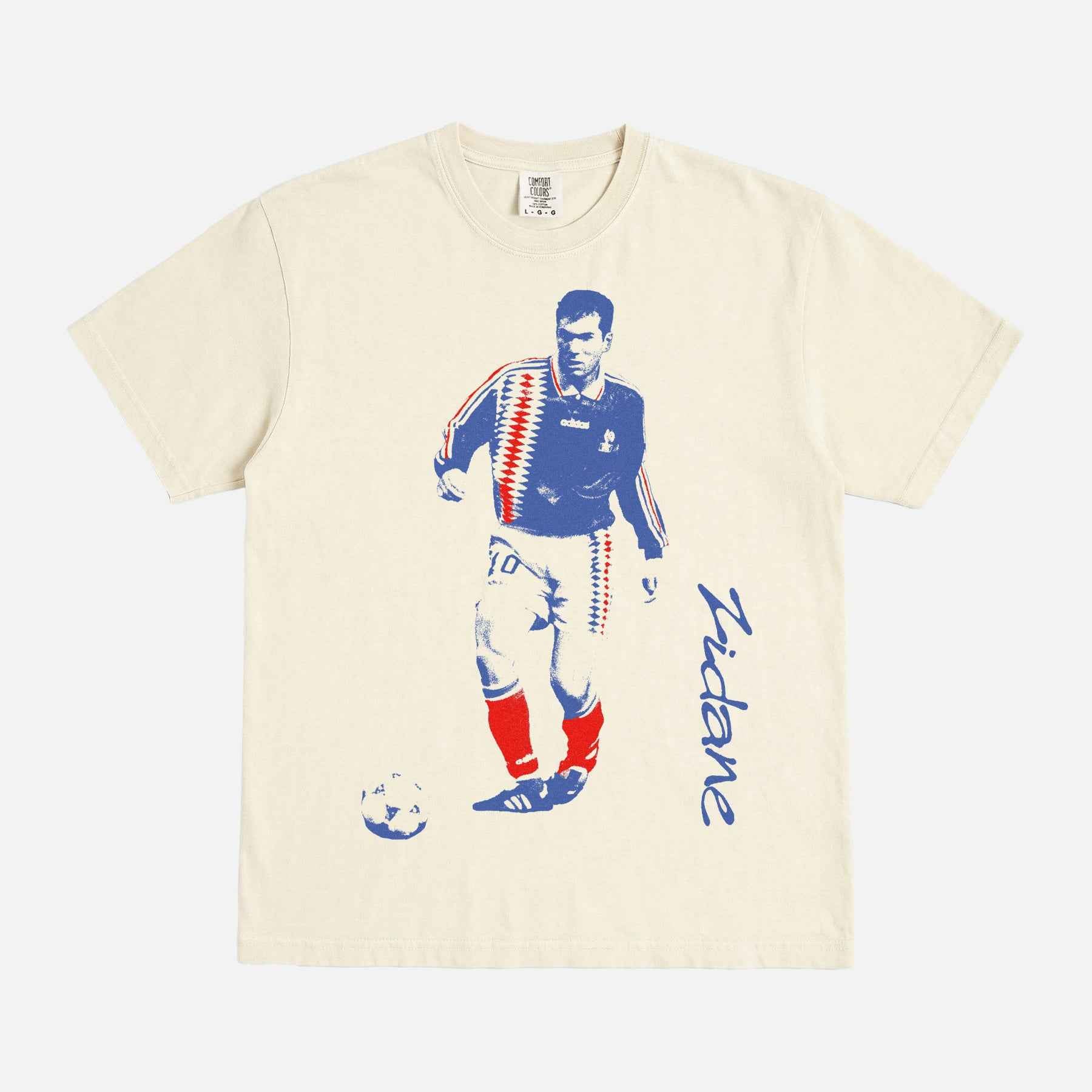 Zidane French Football Graphic T-Shirt