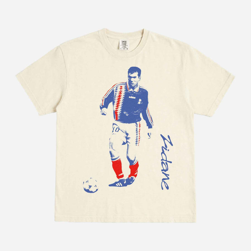 Zidane French Football Graphic T-Shirt