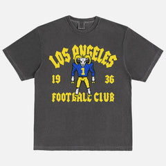 Cool old school Los Angeles Rams streetwear football t-shirt 