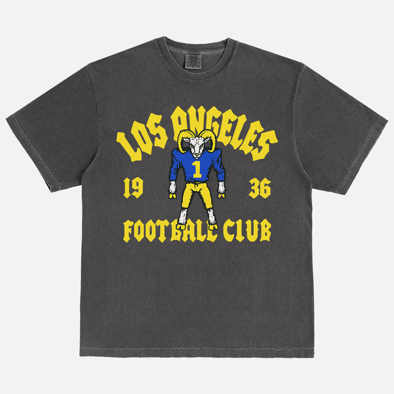 Cool old school Los Angeles Rams streetwear football t-shirt 