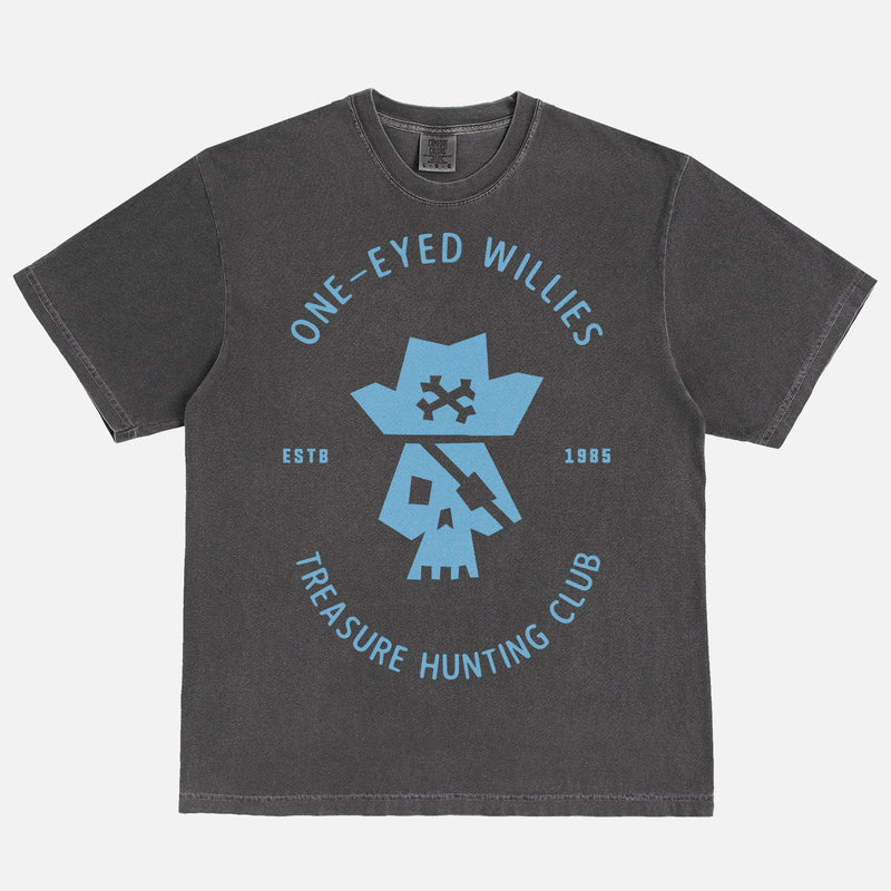 The goonies movie t-shirt, comfort colors one eyed willies treasure hunting graphic tee
