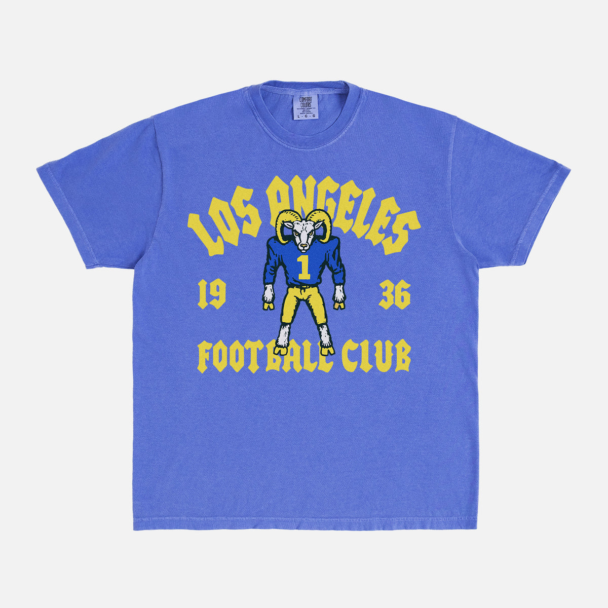 Cool old school Los Angeles Rams streetwear football t-shirt 
