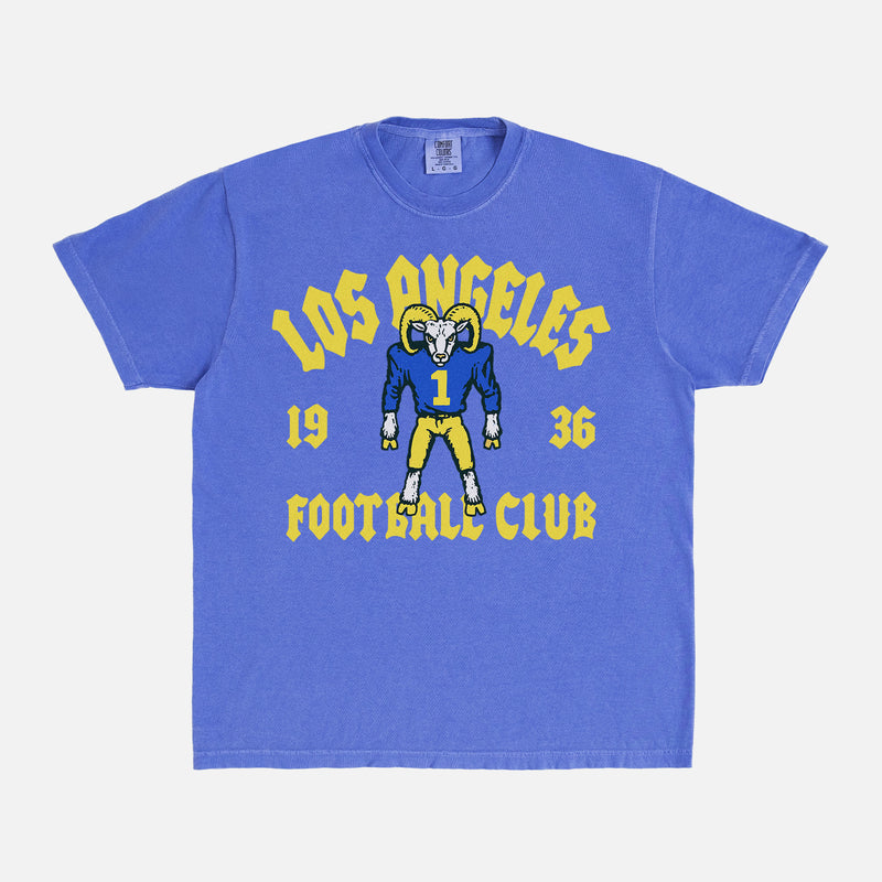 Cool old school Los Angeles Rams streetwear football t-shirt 