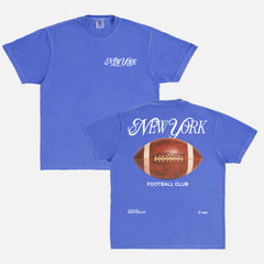 New York Giants Streetwear graphic t-shirt with modern script text on a unisex comfort colors tee