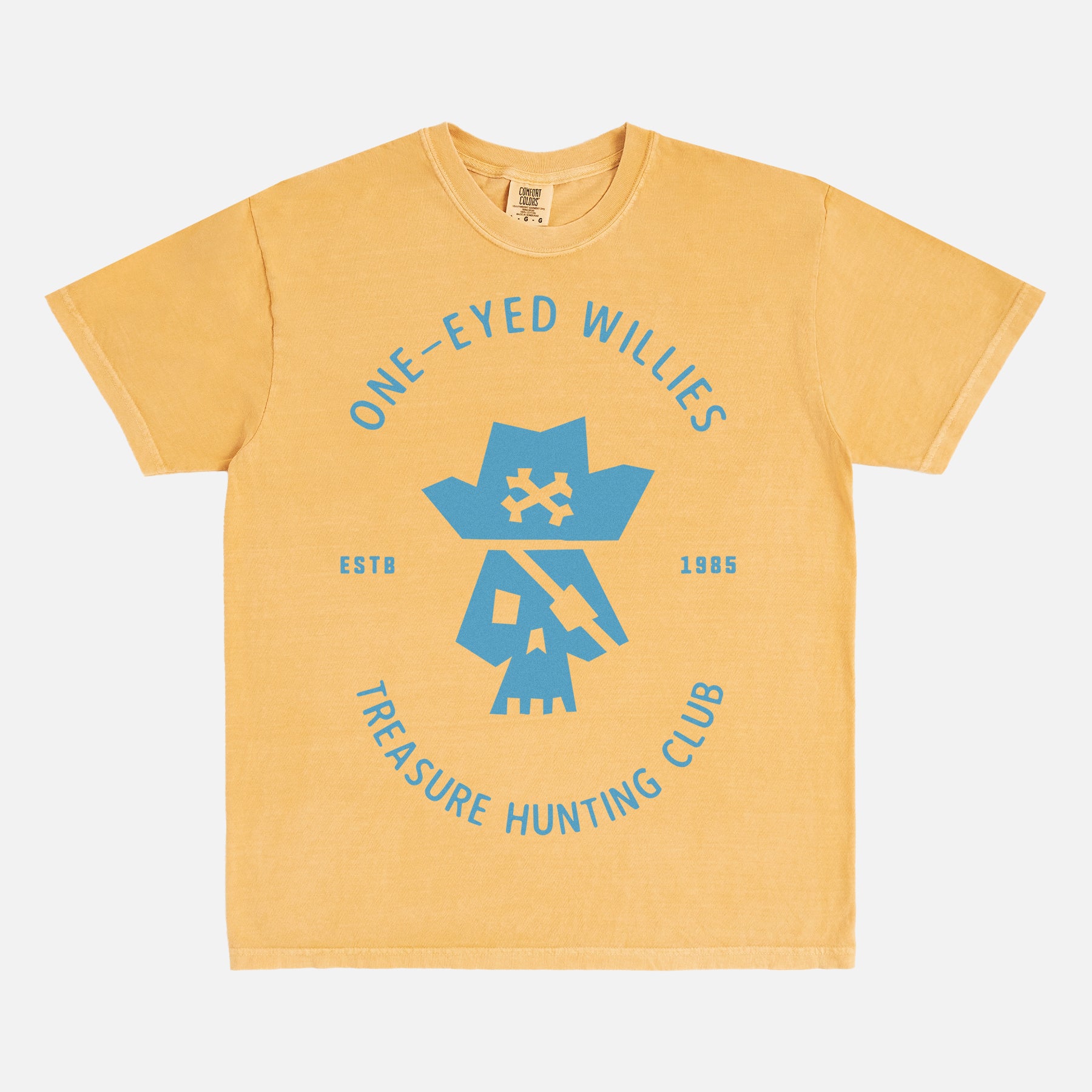 The goonies movie t-shirt, comfort colors one eyed willies treasure hunting graphic tee