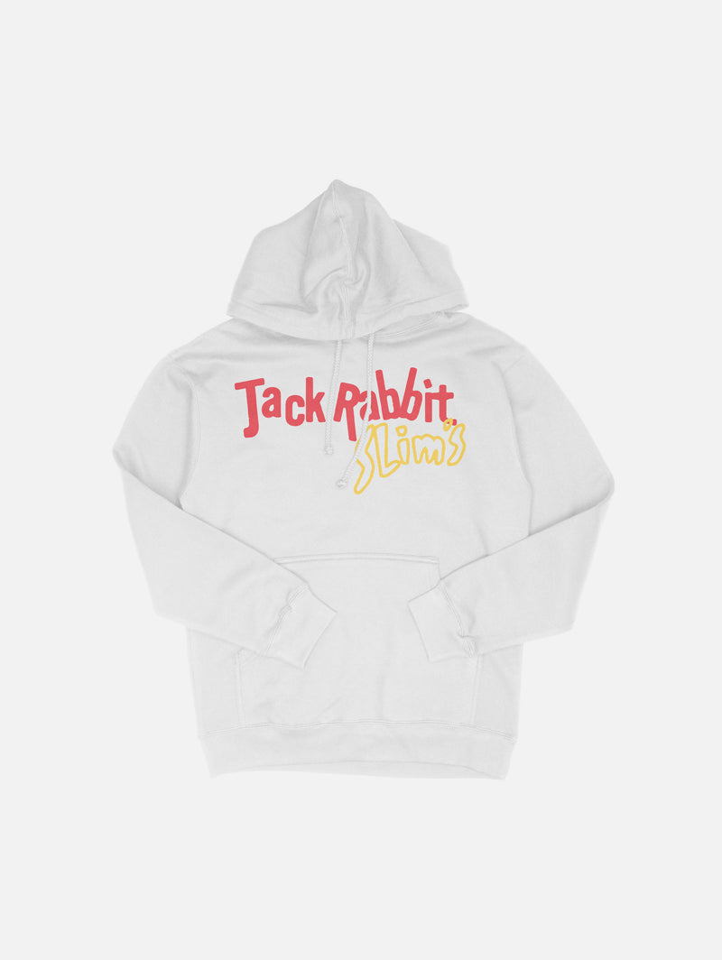 white jack rabbit slims pulp ficiton movie hoodie sweatshirt