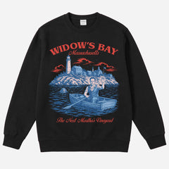 Funny vintage Widow's Bay TV Show crewneck sweatshirt