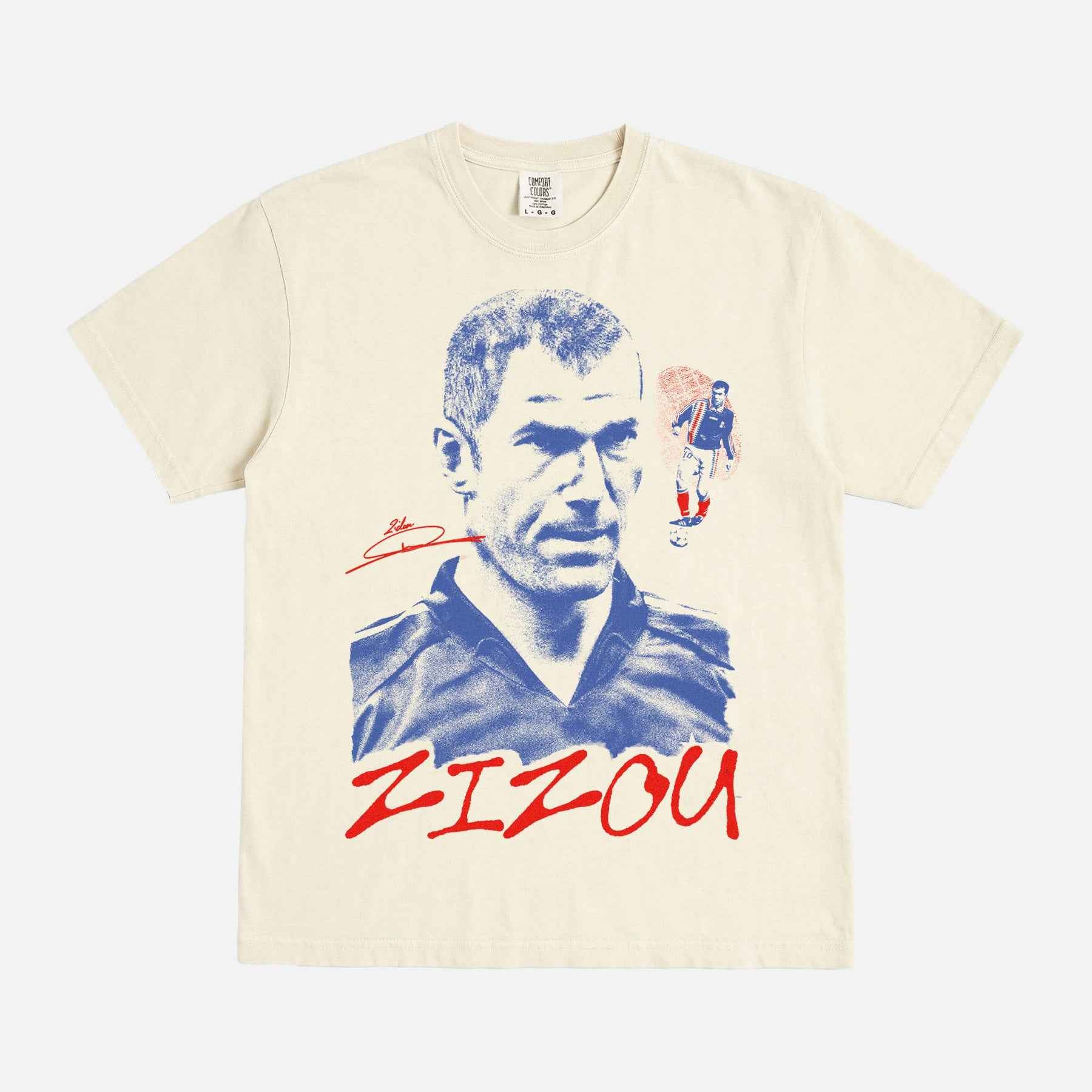 Zidane Zizou Streetwear Soccer T-Shirt
